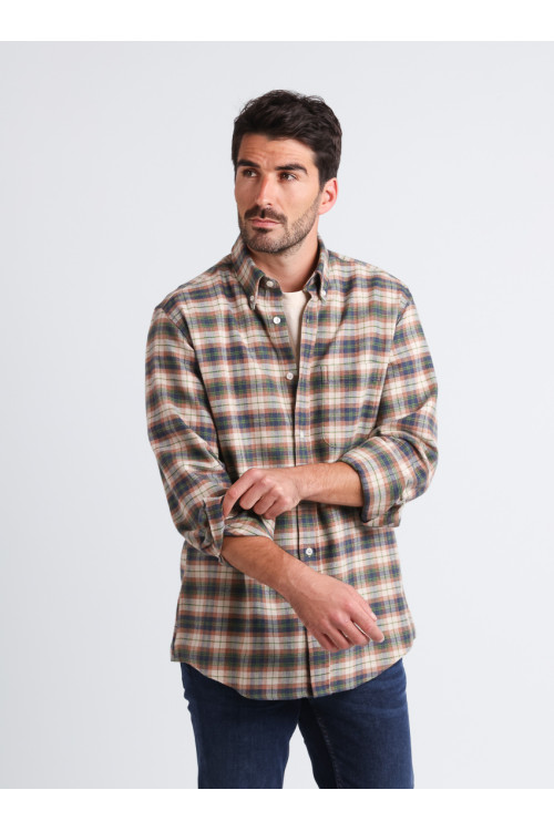 Chemise homme en coton doux - 1 Monsieur Solfin | Fabriqué en France