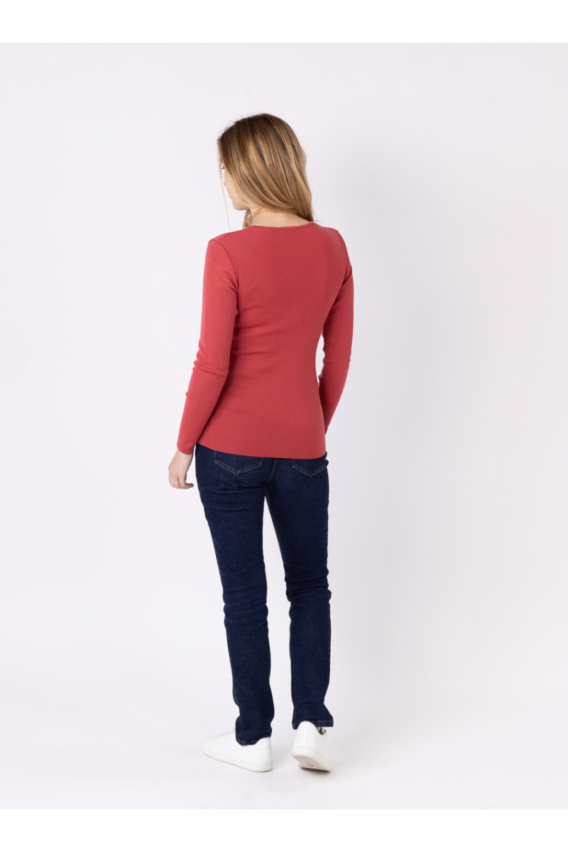 Tee-shirt laine manches longues - 15 Monsieur Solfin | Fabriqué en France