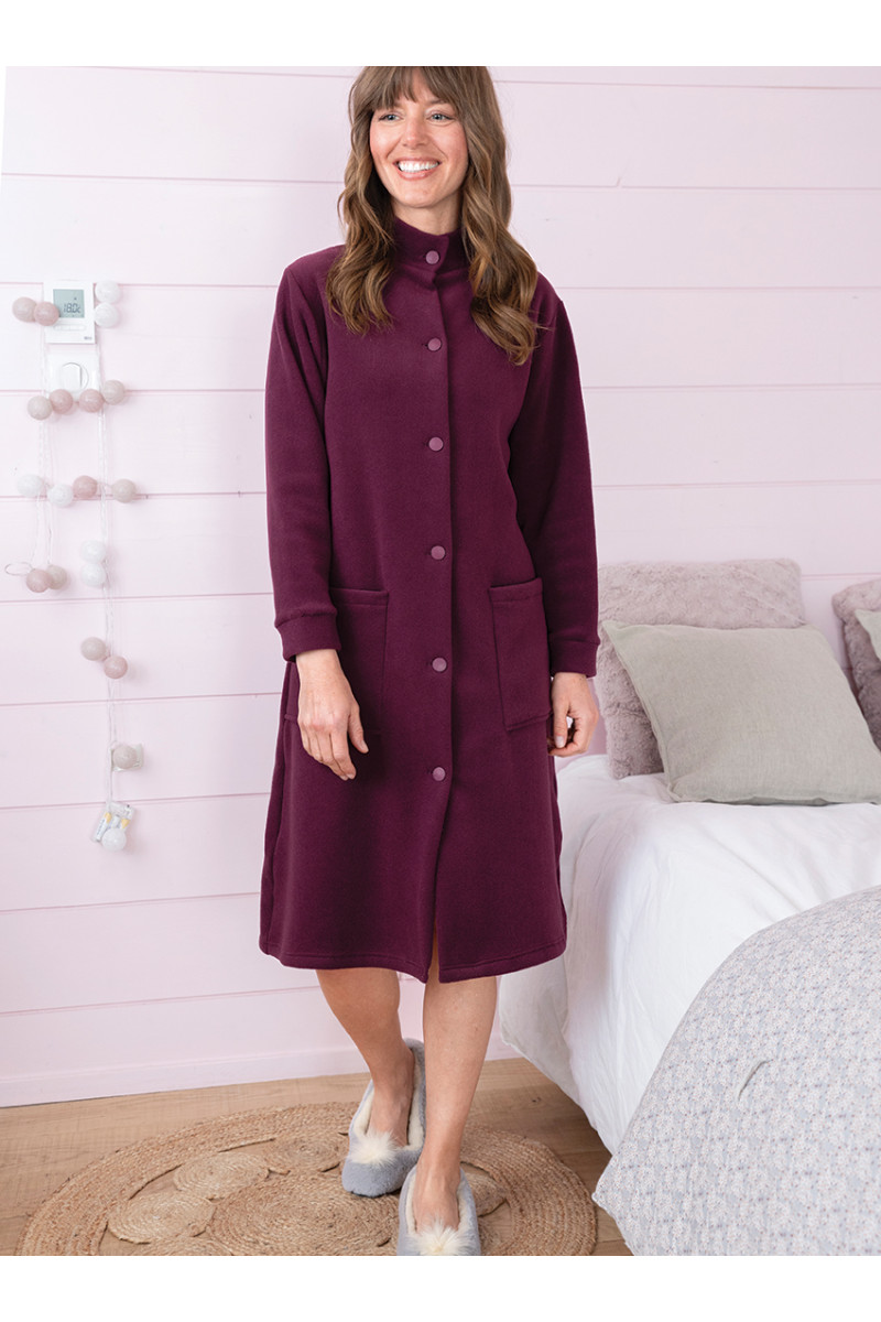Robe de chambre polaire en polyester - 1 Monsieur Solfin | Fabriqué en France
