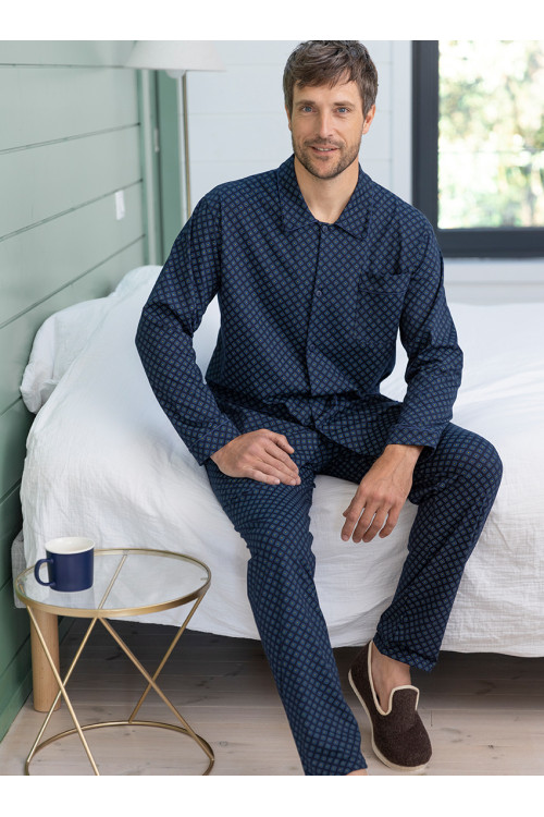 Pyjama homme en coton - 1 Monsieur Solfin | Fabriqué en France