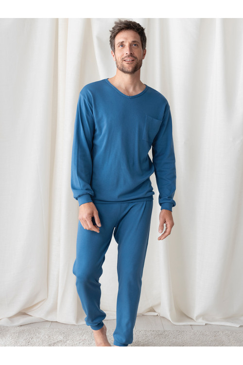 Pyjama en coton - 1 Monsieur Solfin | Fabriqué en France
