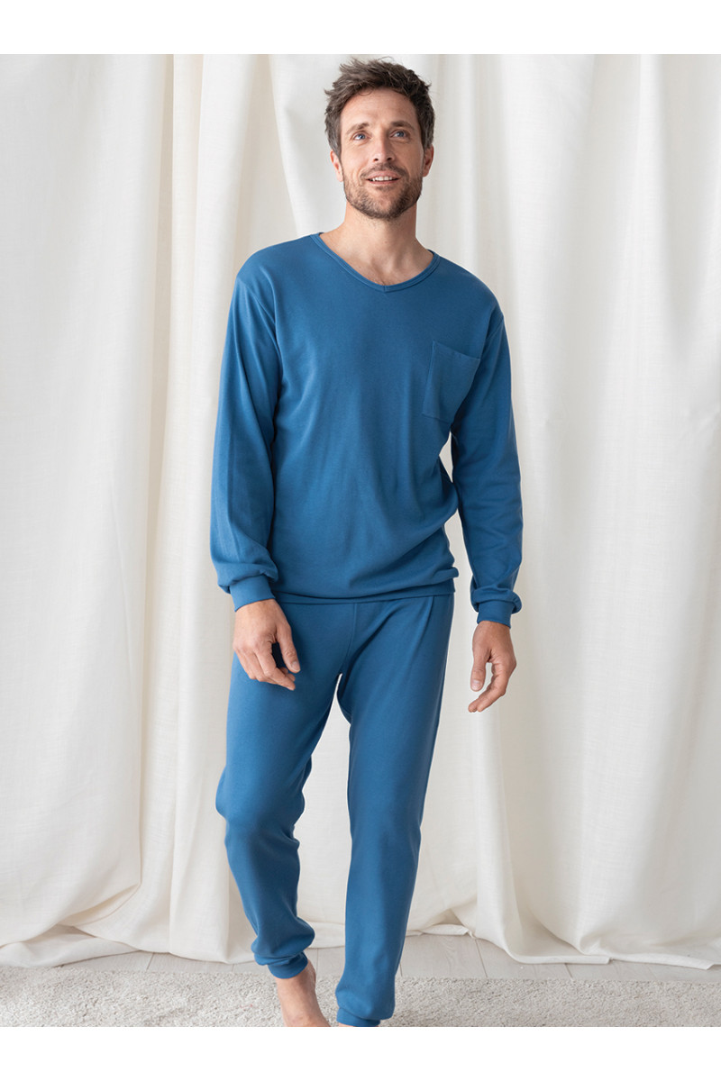 Pyjama en coton - 1 Monsieur Solfin | Fabriqué en France