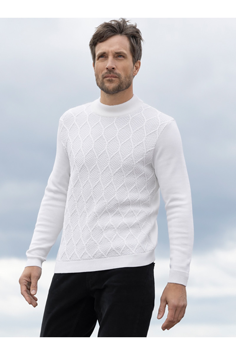 Pull homme en laine - 1 Monsieur Solfin | Fabriqué en France