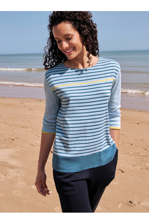 Pull marinière - 1 Monsieur Solfin | Fabriqué en France