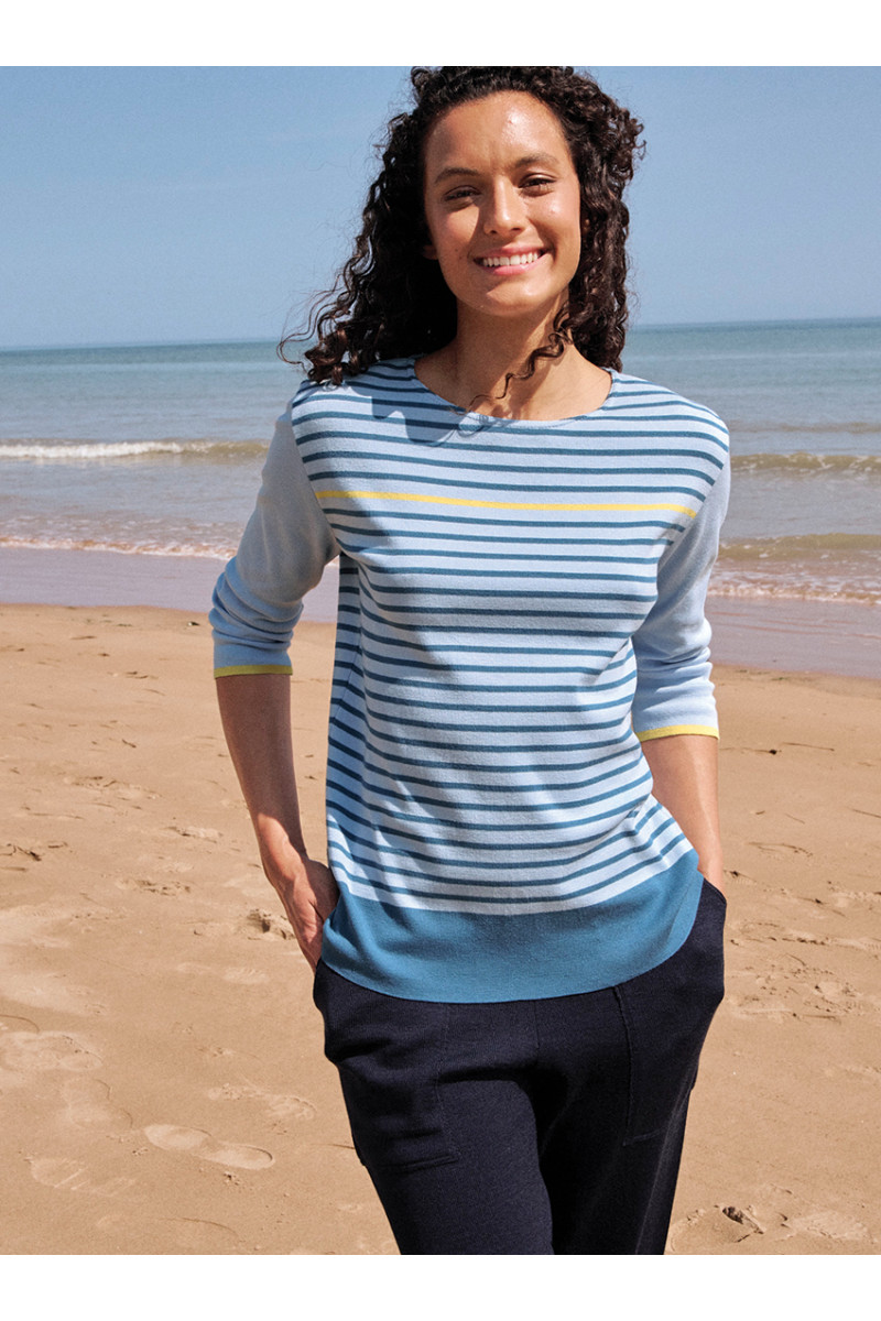 Pull marinière - 3 Monsieur Solfin | Fabriqué en France