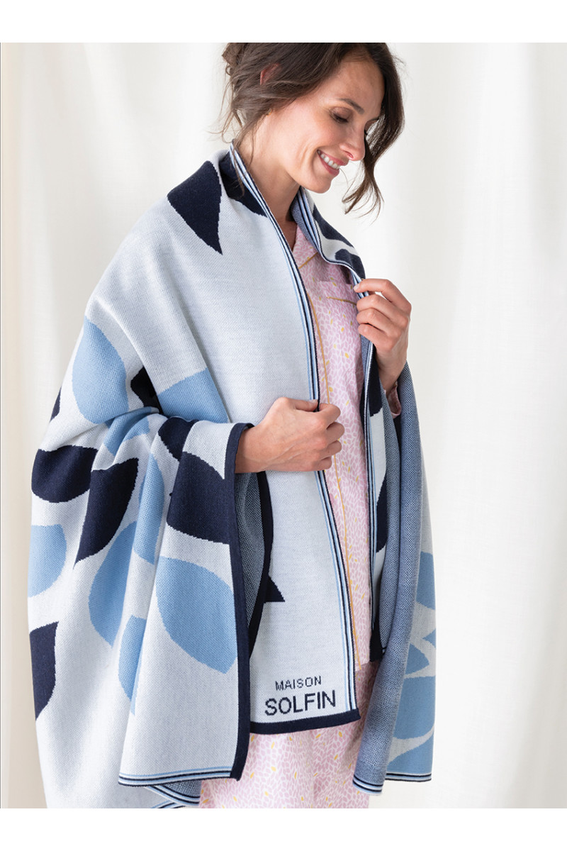 Plaid en laine mérinos - 6 Monsieur Solfin | Fabriqué en France