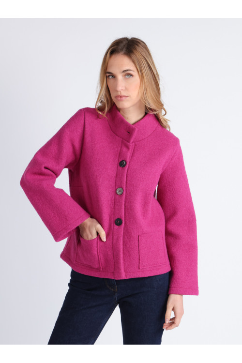 Veste en laine bouillie - 1 Monsieur Solfin | Fabriqué en France