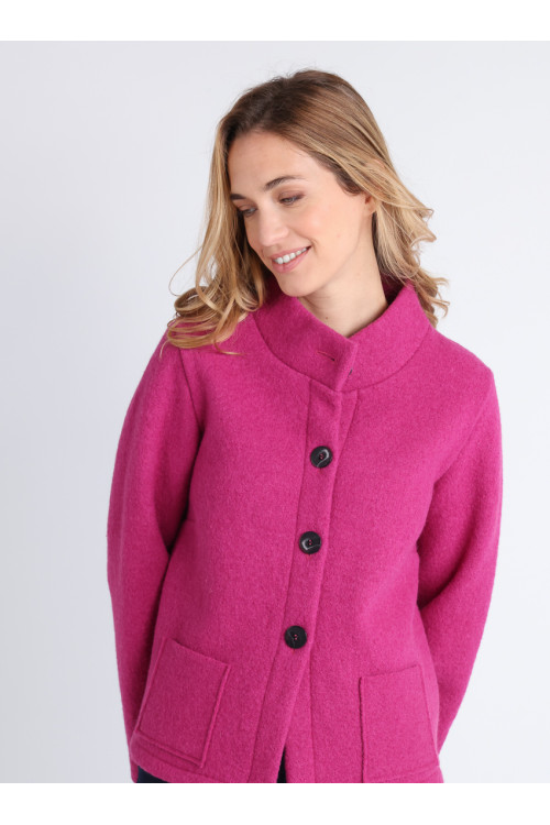 Veste en laine bouillie - 1 Monsieur Solfin | Fabriqué en France 2