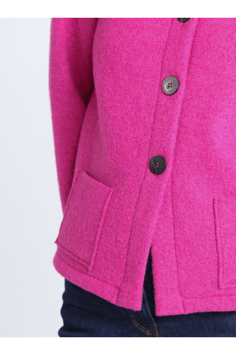 Veste en laine bouillie - 3 Monsieur Solfin | Fabriqué en France