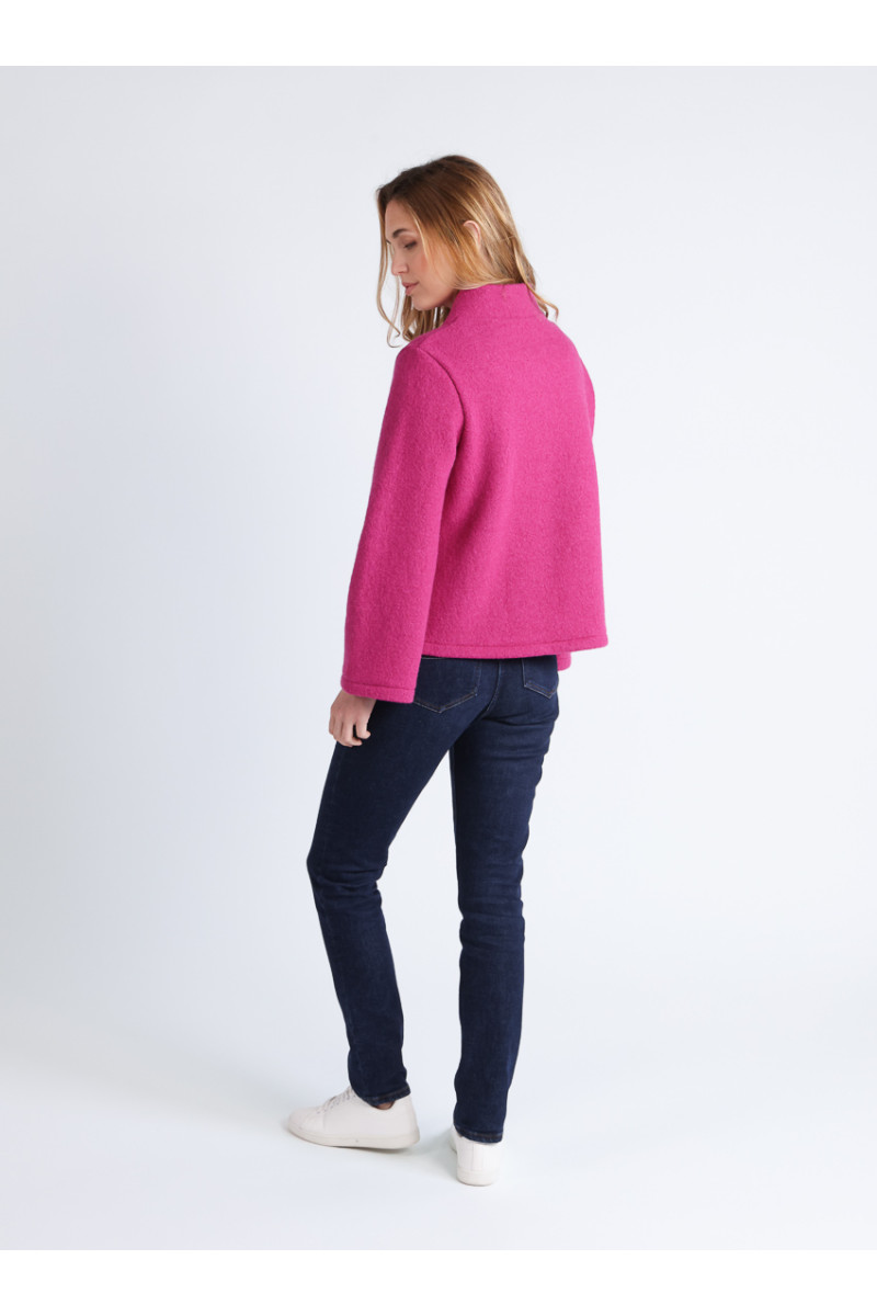 Veste en laine bouillie - 4 Monsieur Solfin | Fabriqué en France