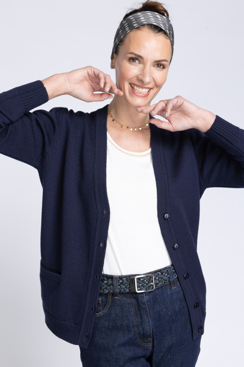 Gilet en laine - 1 Monsieur Solfin | Fabriqué en France