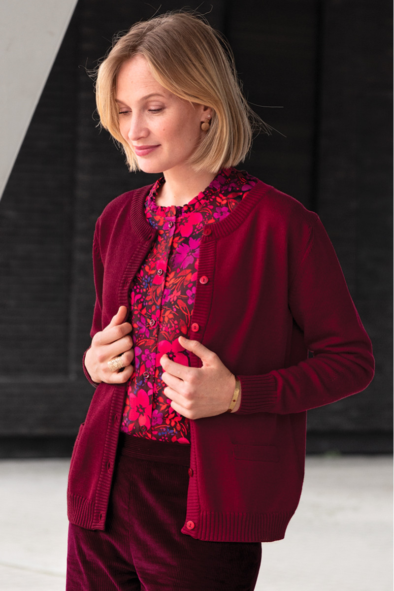 Le cardigan en laine - 2 Monsieur Solfin | Fabriqué en France