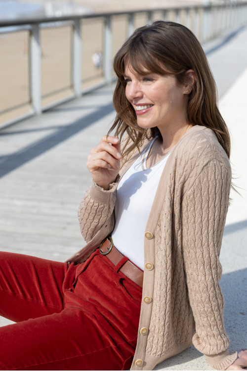 Gilet en laine - 1 Monsieur Solfin | Fabriqué en France