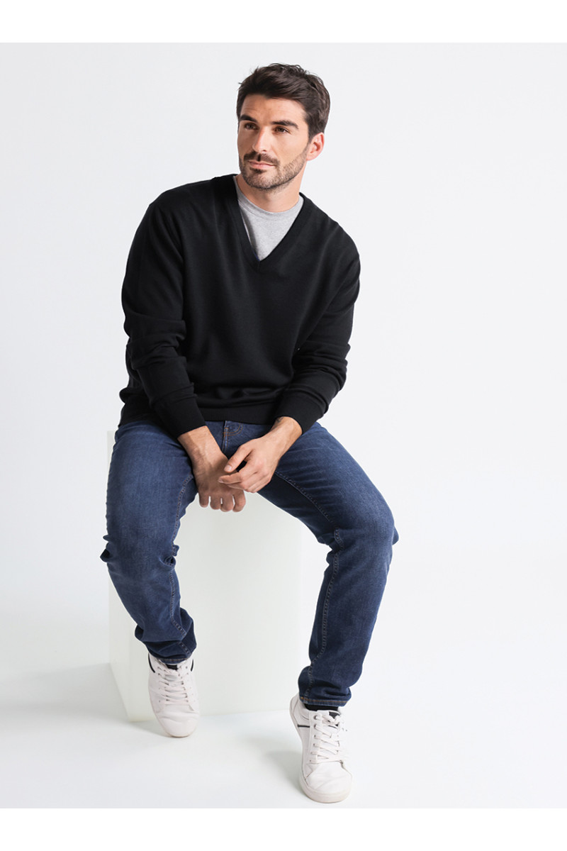 Pull mérinos - 63 Monsieur Solfin | Fabriqué en France