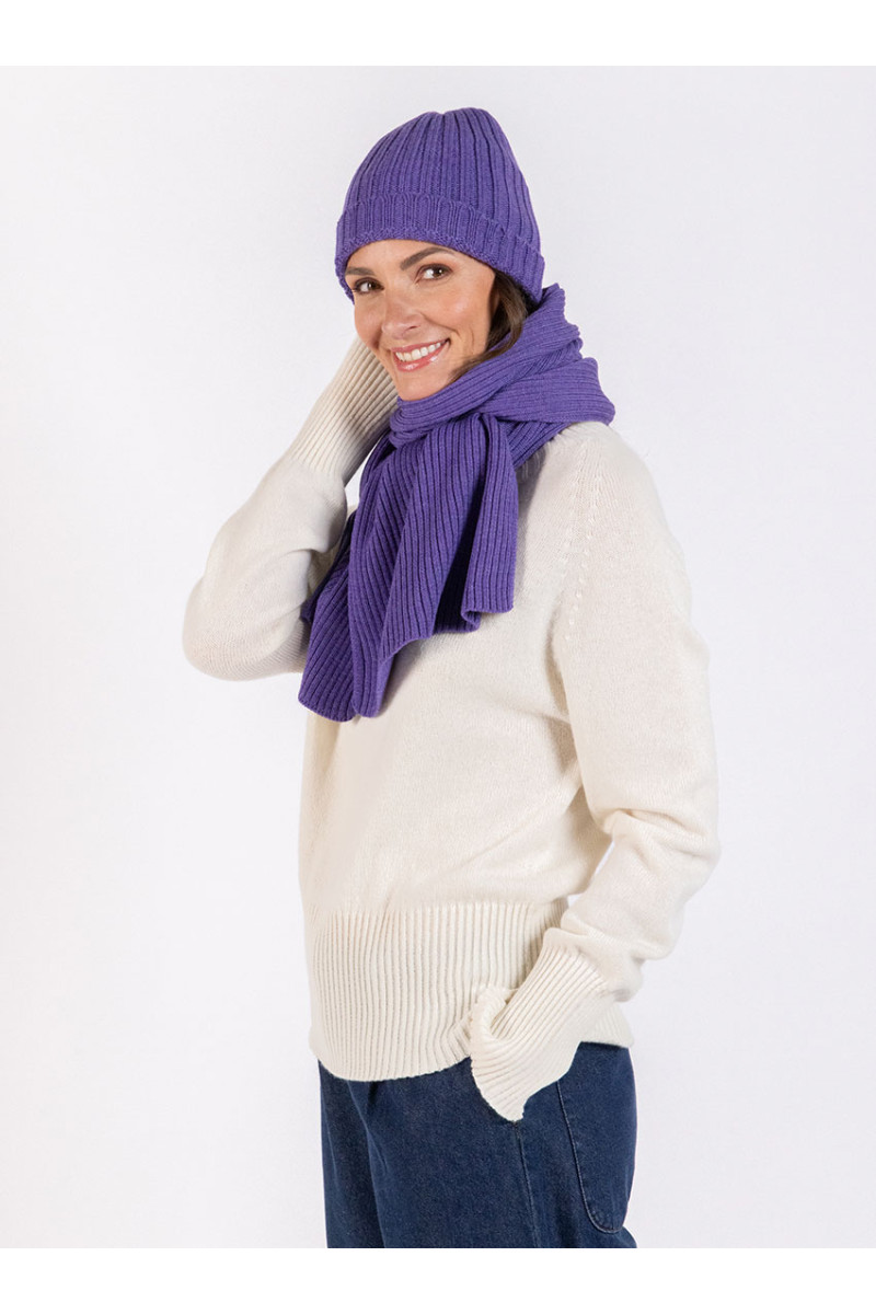 Écharpe en laine mérinos - 3 Monsieur Solfin | Fabriqué en France