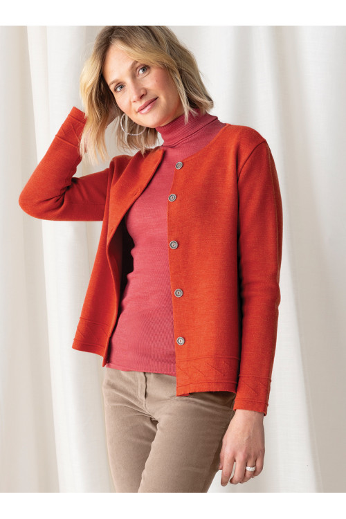 Veste courte en laine - 1 Monsieur Solfin | Fabriqué en France