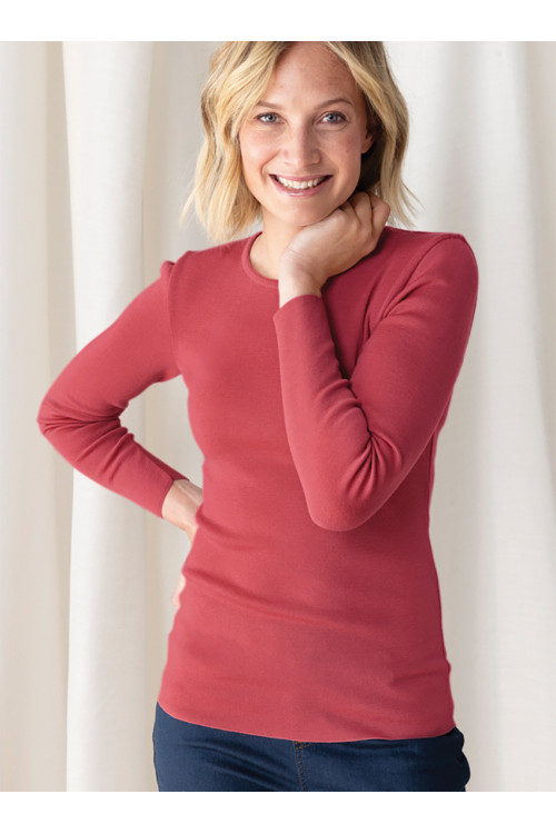 Tee-shirt laine manches longues - 13 Monsieur Solfin | Fabriqué en France