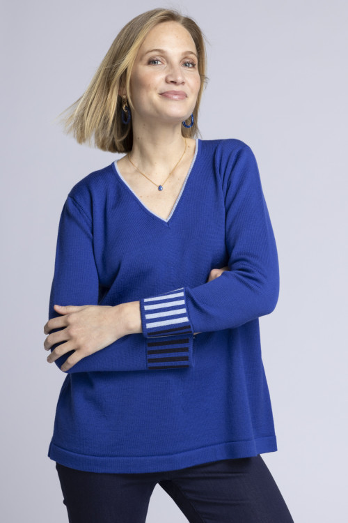 Pull ample en laine - 1 Monsieur Solfin | Fabriqué en France