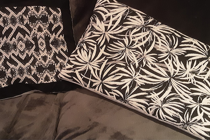 coussins upcycles